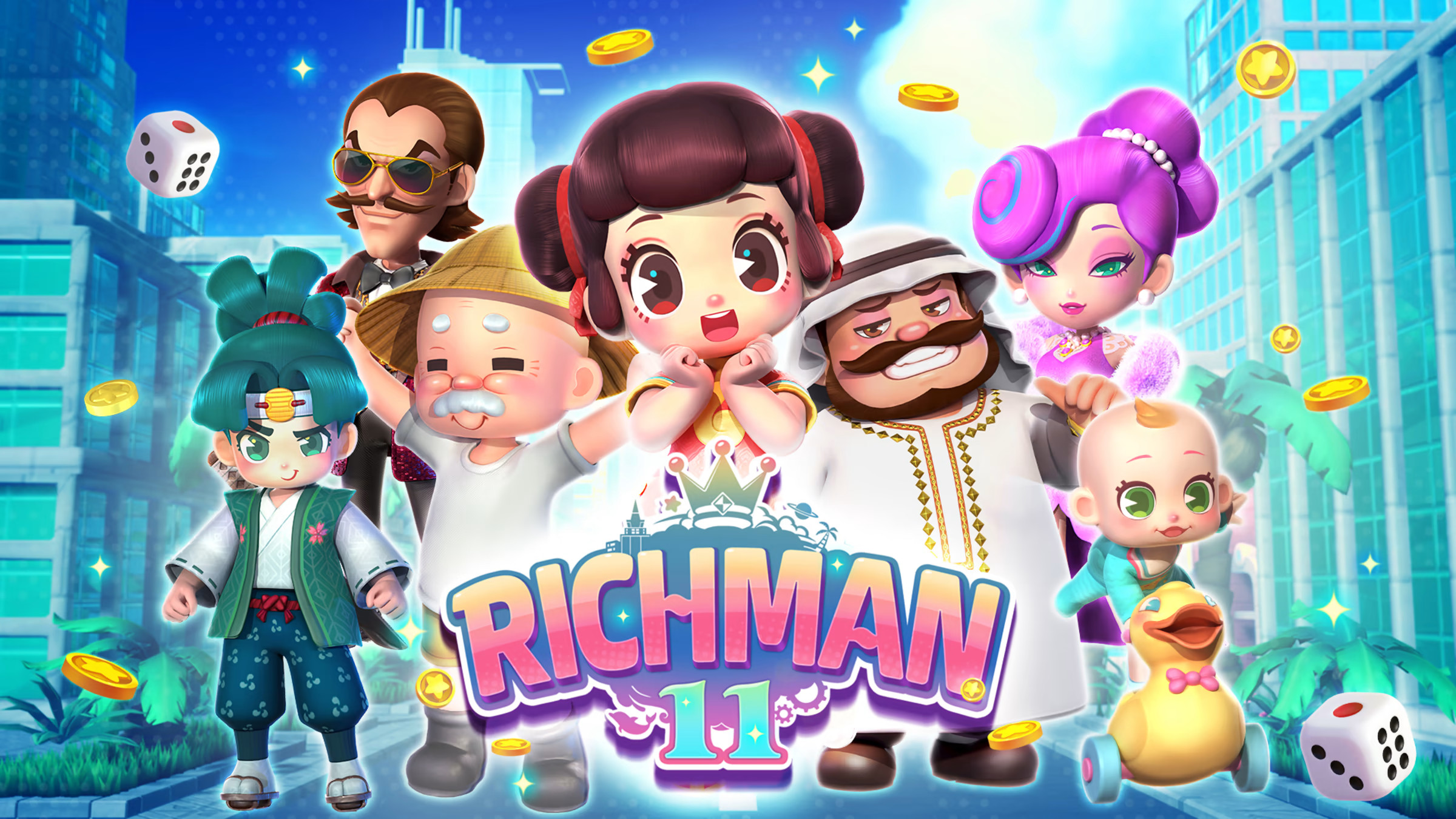 Richman 11 : Le jeu de société en 3D arrive sur PS5, Xbox Series, PS4 et Xbox One en Mars