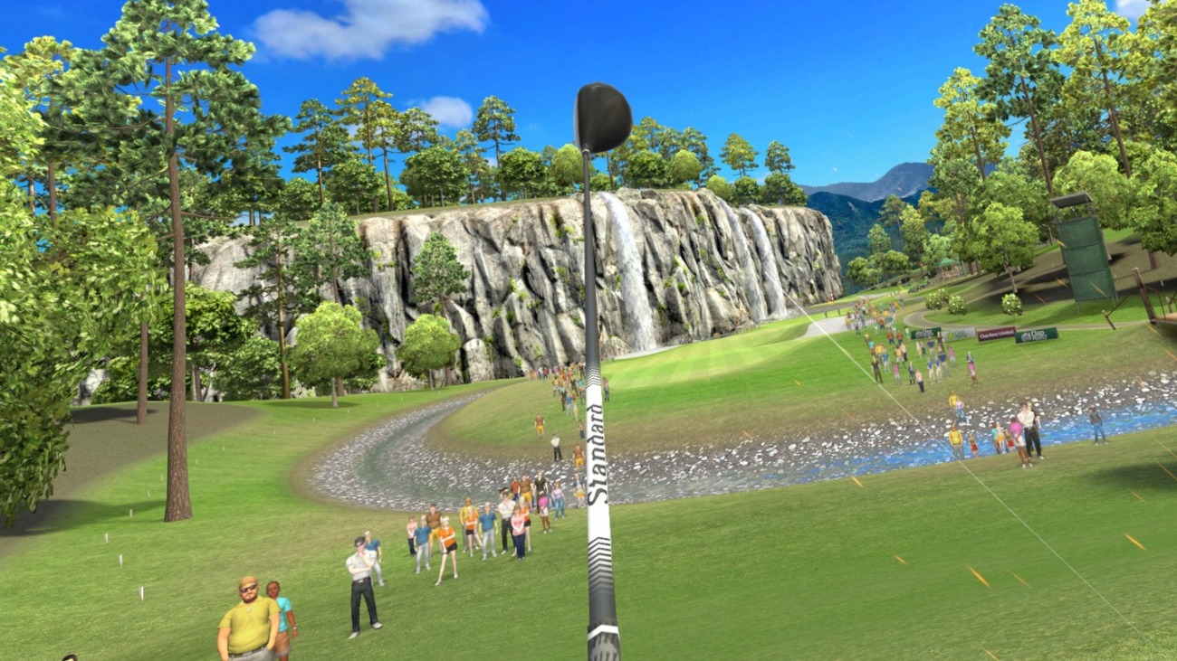 Du golf en réalité virtuelle avec Ultimate Swing Golf sur Quest 2, Quest 3