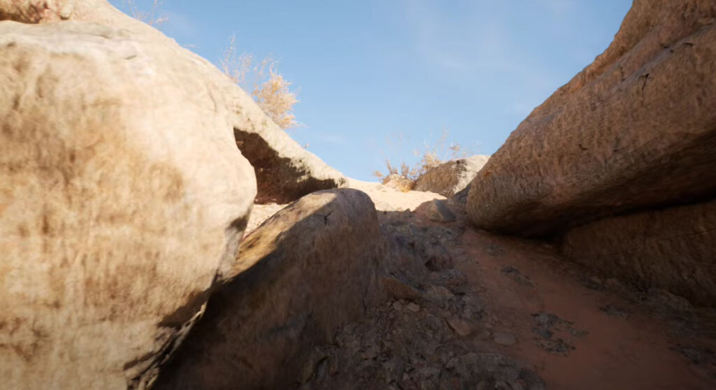 Unreal Engine 5.3 : Une incroyable vidéo du désert en 4K