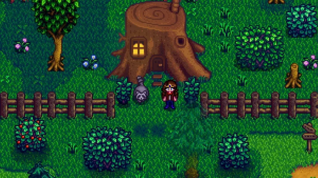 Soluce Stardew Valley : Comment trouver le grand arbre