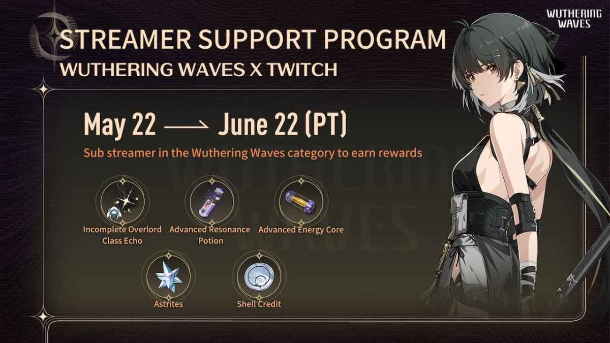 Wuthering Waves : Comment récupérer les Twitch Drops