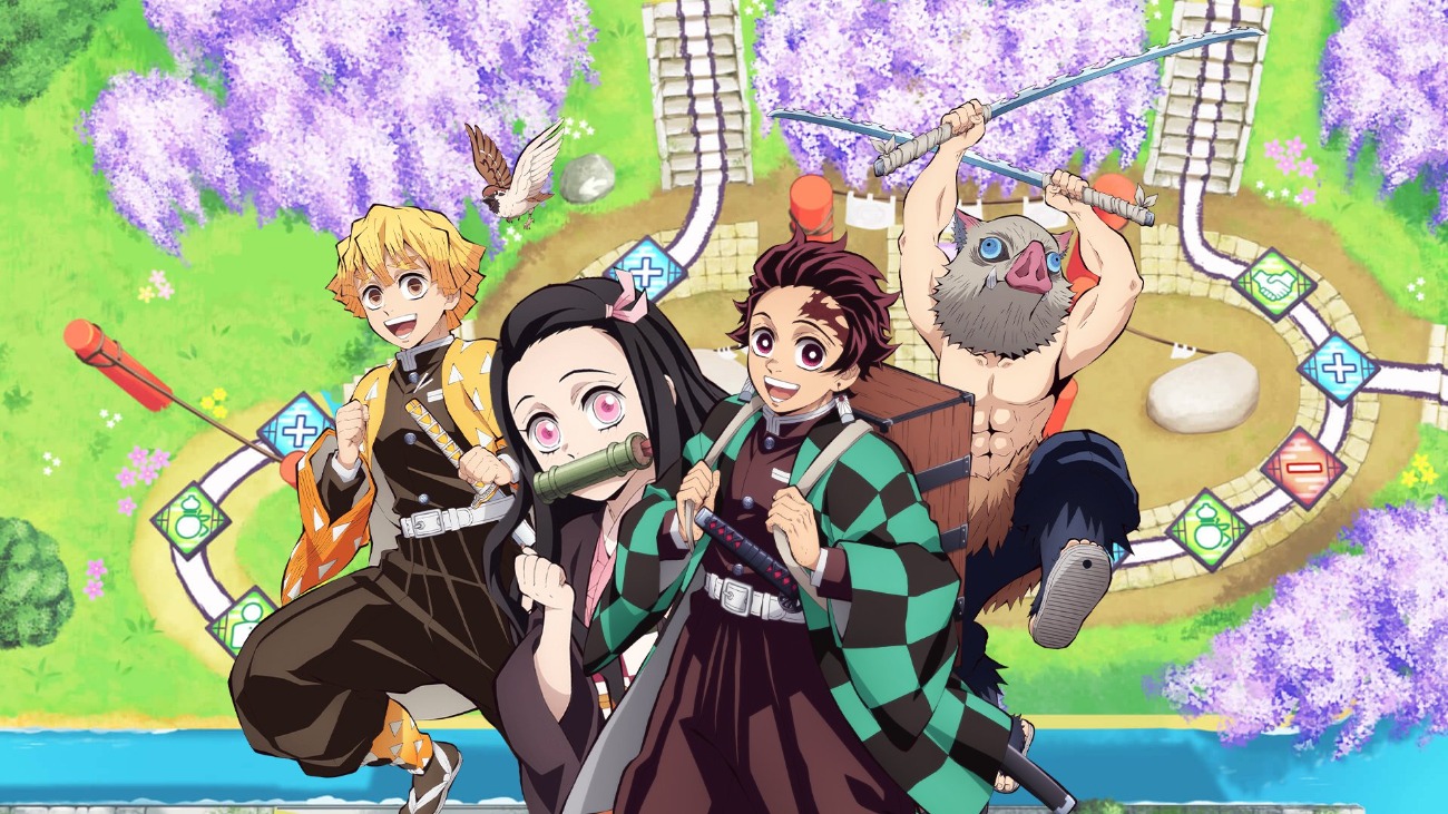 Le jeu de plateau Demon Slayer: Kimetsu no Yaiba – Sweep the Board! arrive sur PC, PS5, PS4, Xbox Series et Xbox One en Juin