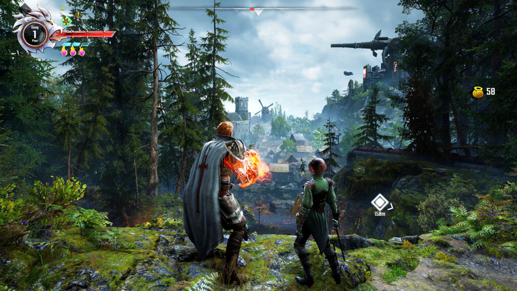 Aperçu du gameplay de Gangs of Sherwood