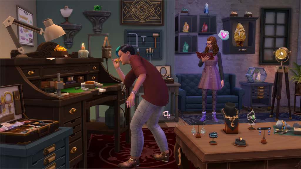 Les Sims 4 : Heure de sortie du pack Créations en cristal