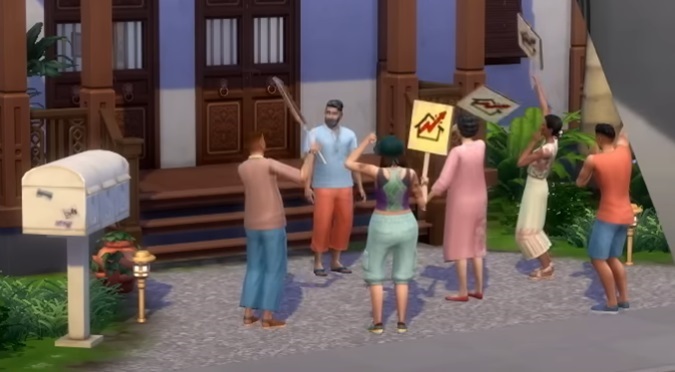 Astuce Les Sims 4 : À Louer, Comment démarrer une révolte de locataires