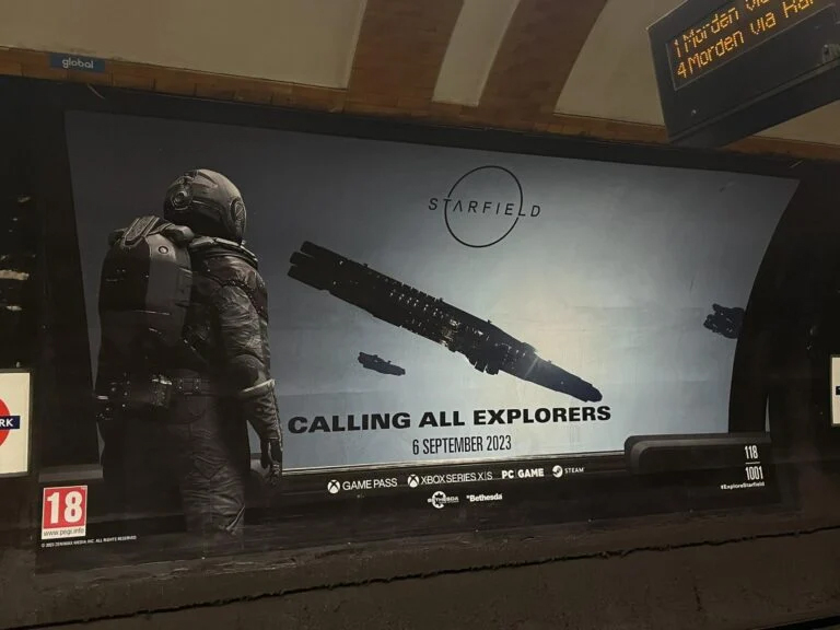 Starfield : Bethesda lance une chasse aux affiches dans le monde entier