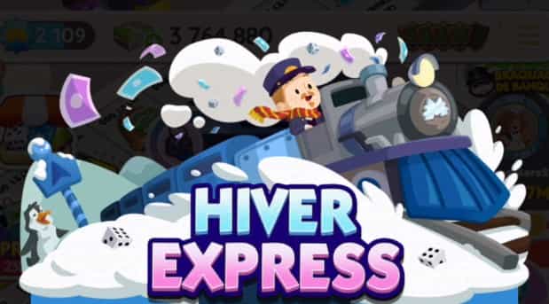 Guide Monopoly GO : Récompenses et étapes de l'évènement Hiver Express