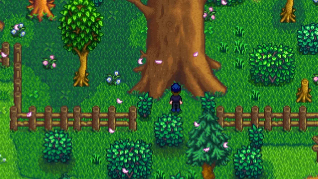 Soluce Stardew Valley : Comment trouver le grand arbre