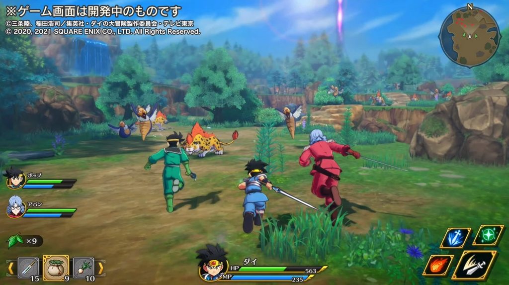 Infinity Strash: Détails sur le mode Histoire de Dragon Quest The Adventure of Dai