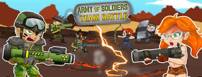 Play free game Army of soldiers : Team Battle