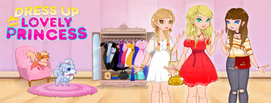 Play free game Dress Up The Lovely Princess