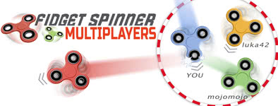 Play free game Fidget spinner multiplayers
