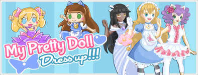 Play free game My pretty doll : Dress up