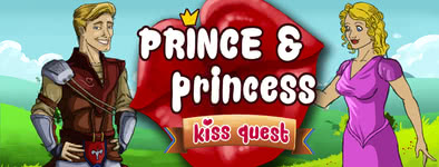 Play free game Prince & princess : Kiss quest