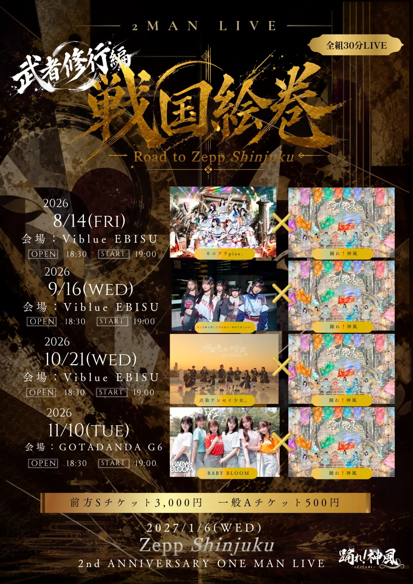 戦国絵巻-Road to Zepp Shinjuku -
