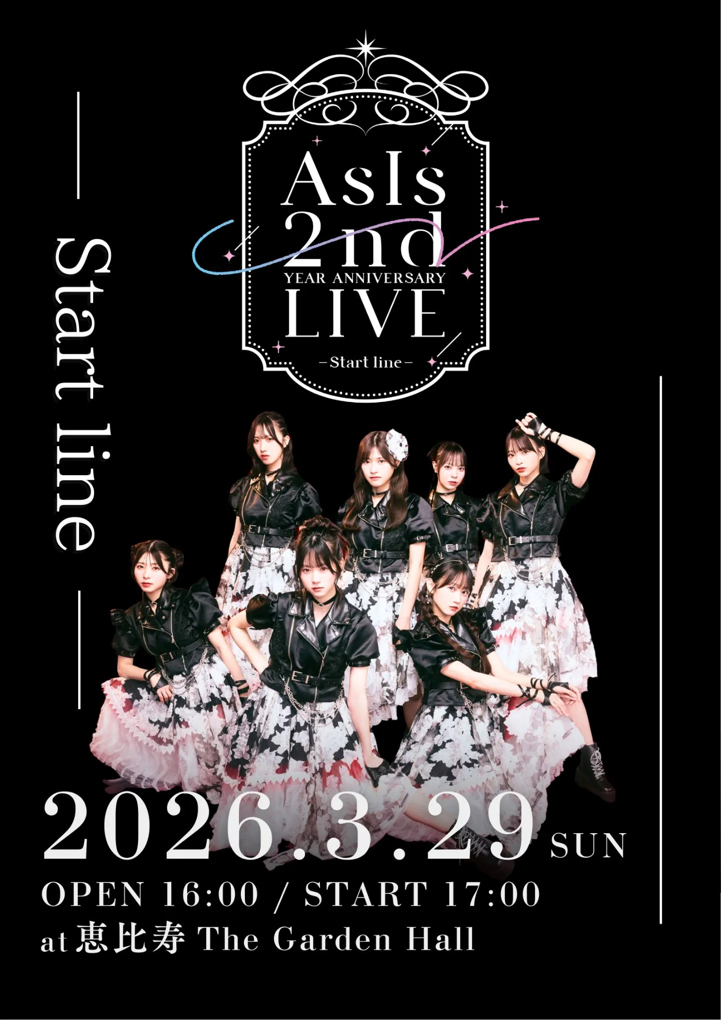 AsIs 2nd YEAR ANNIVERSARY LIVE -Start line-』 | TicketDive