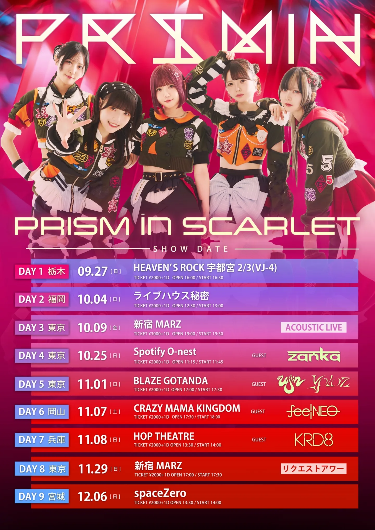 PRISM IN SCARLET