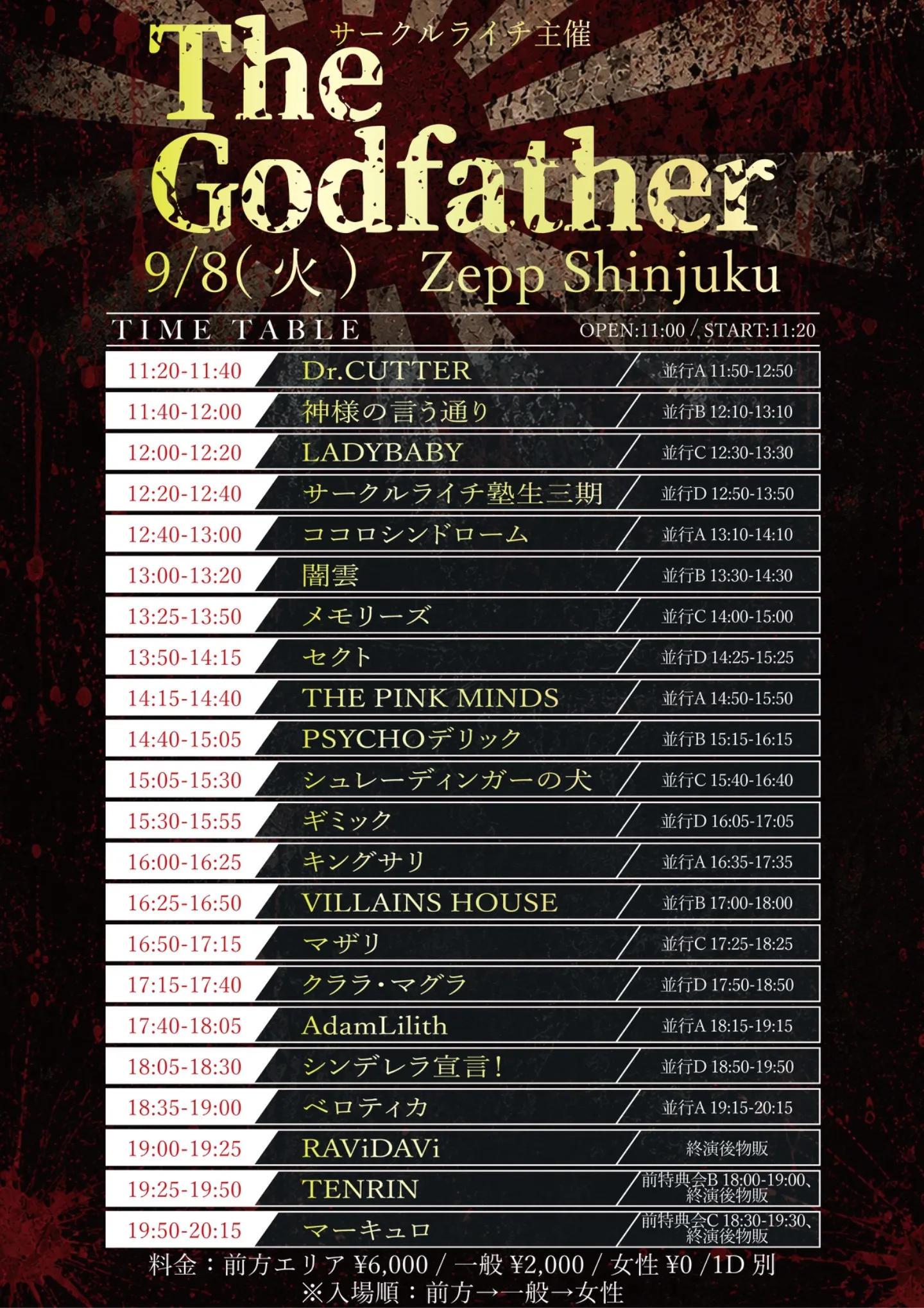 サークルライチ主催『The Godfather』