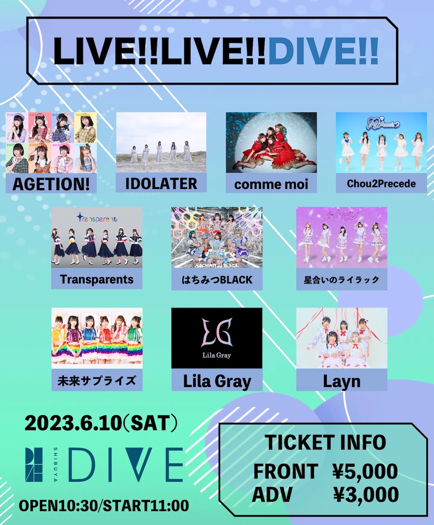 Live Live Dive Ticketdive