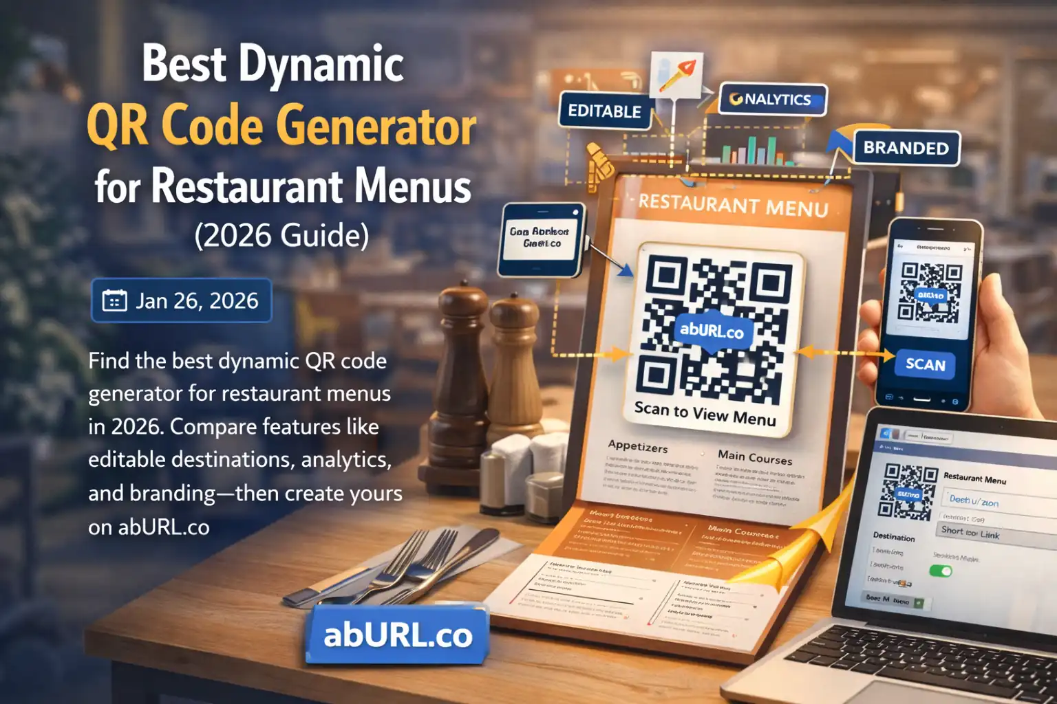 Best Dynamic QR Code Generator for Restaurant Menus (2026 Guide)