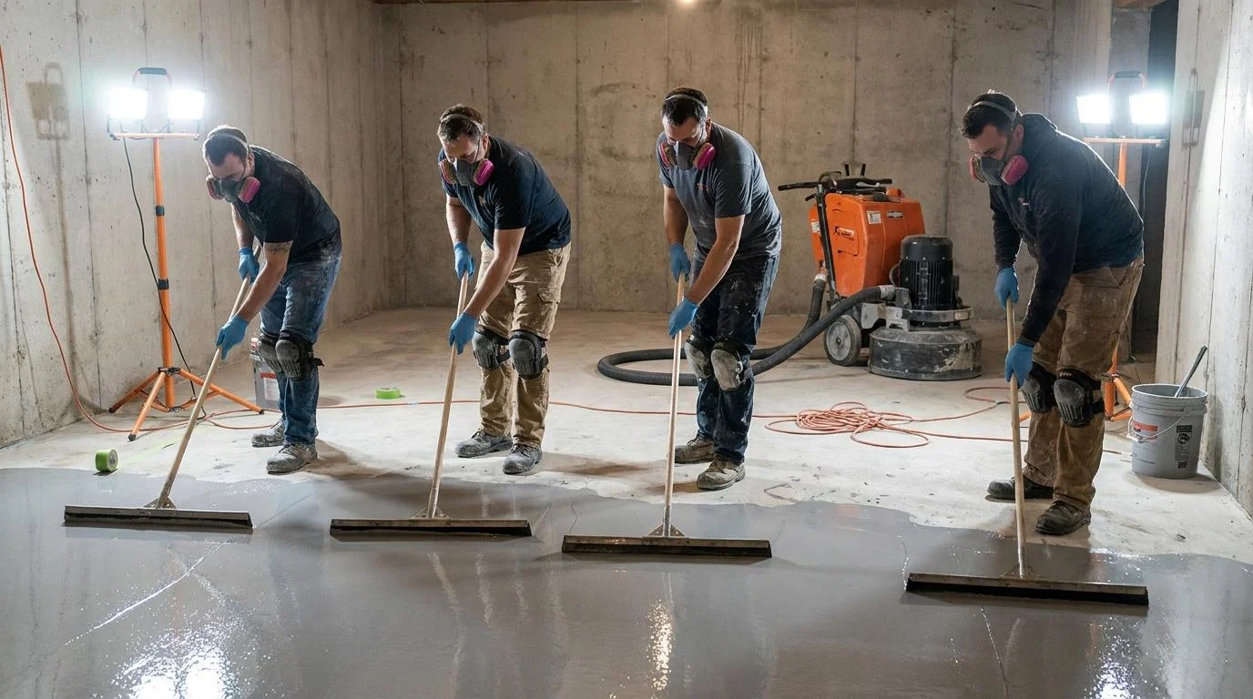 How to Waterproof Basement Floors: Step-by-Step DIY Guide & Professional Options