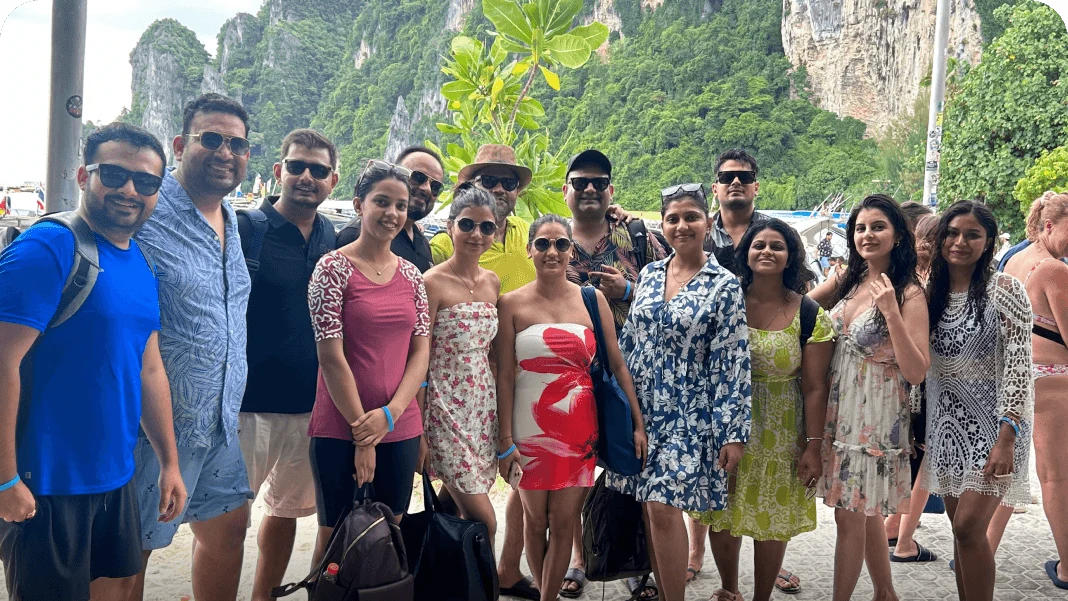 Castler colleagues at a team offsite