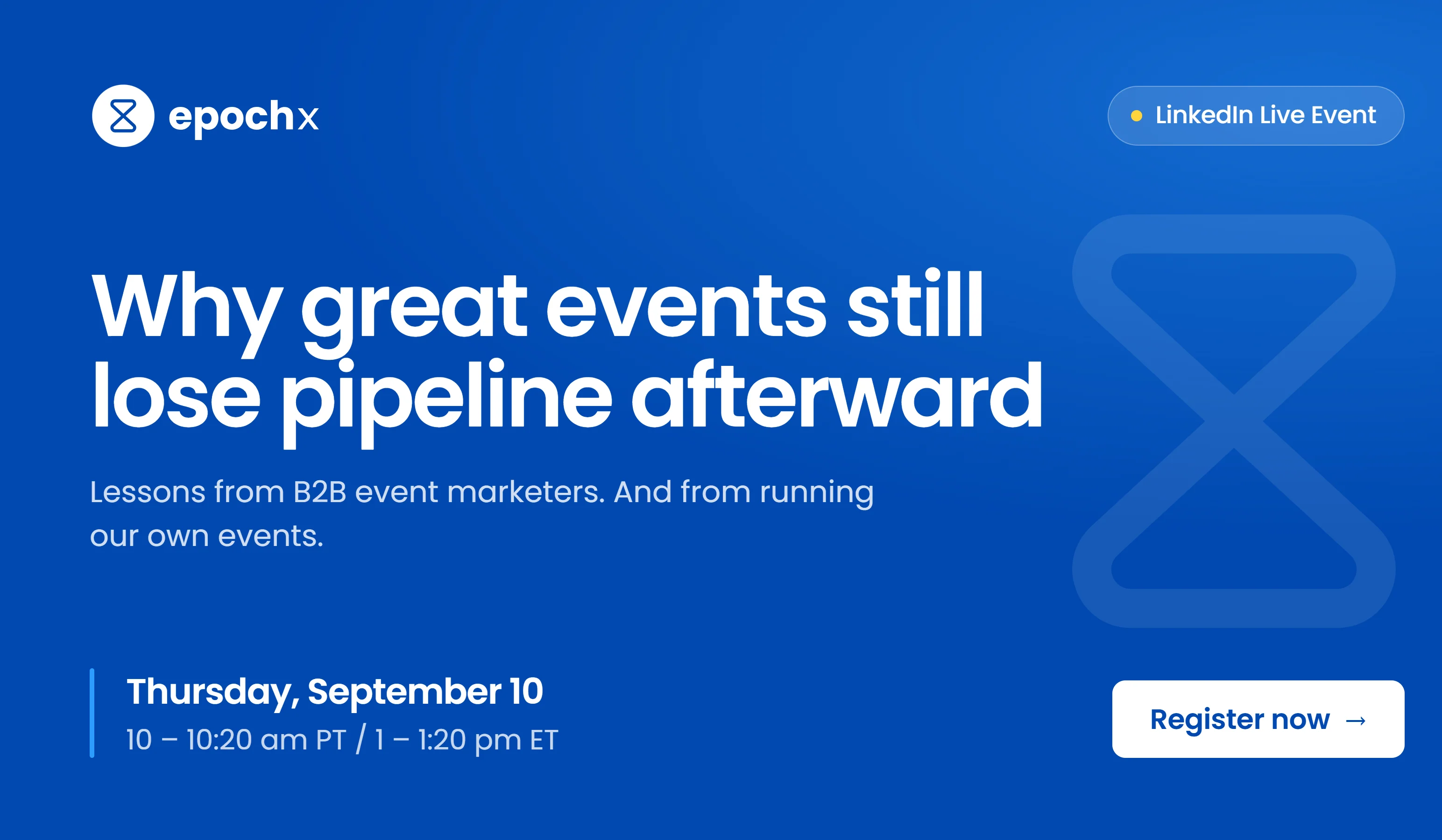 EpochX event