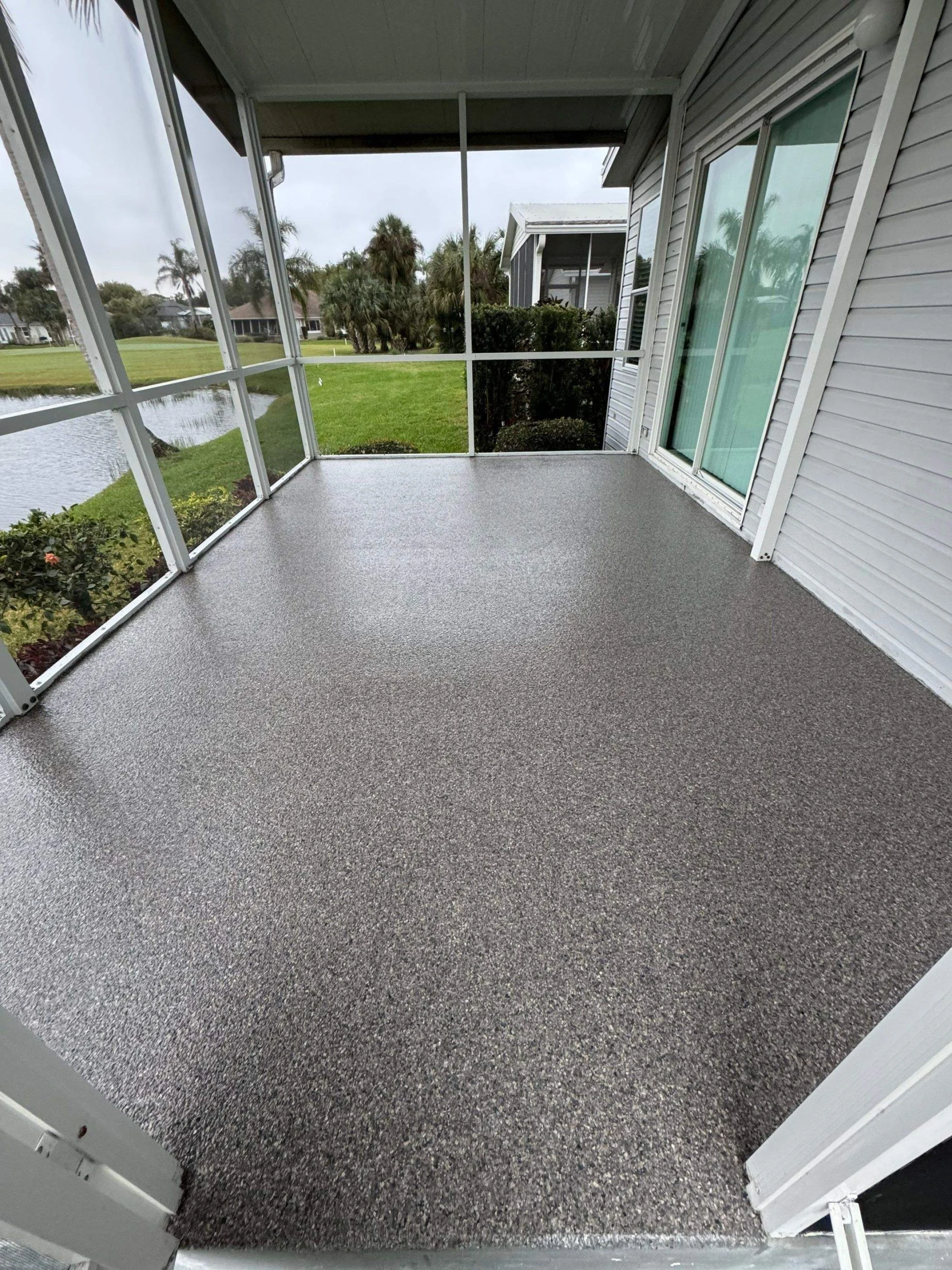 Revive Faded Concrete Porch with Walkway Coatings