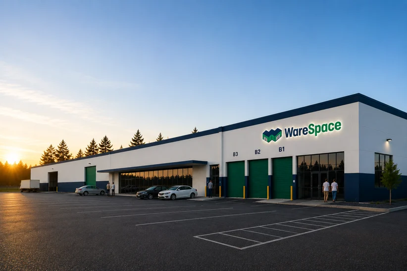 Exterior rendering of the future WareSpace location at 161 Starlite St in South San Francisco