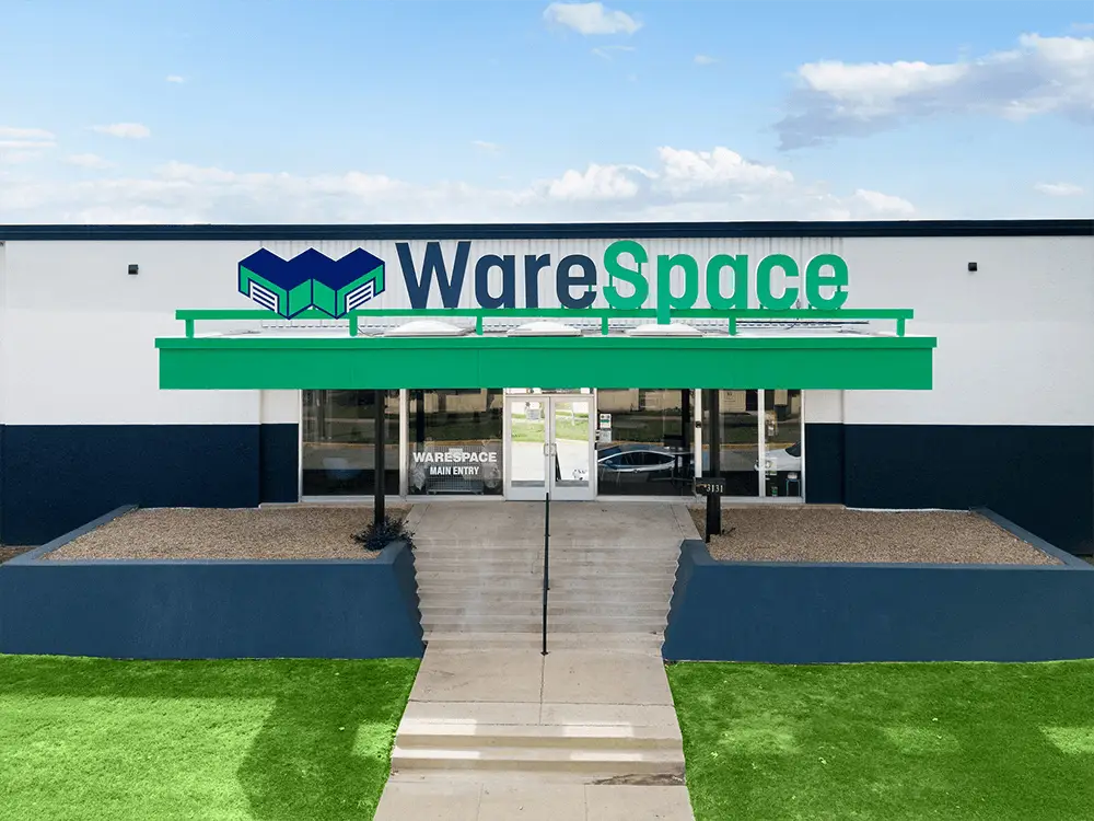 Exterior of the WareSpace University South facility in Fort Worth, Texas
