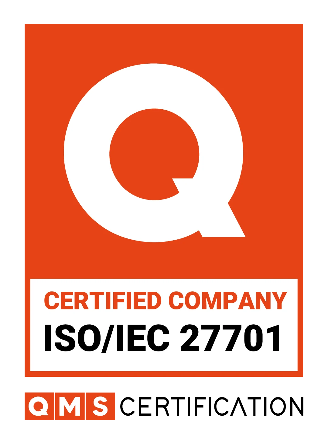 Selo de certificação ISO/IEC 27701