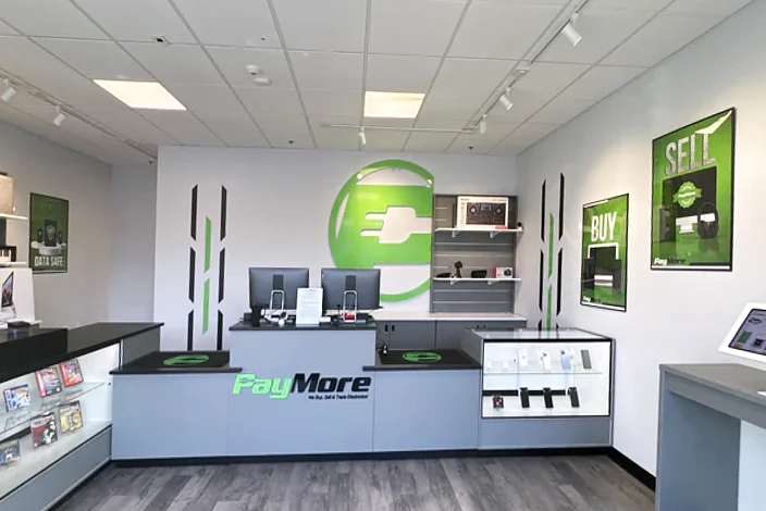PayMore store interior in Hermitage, Tennessee