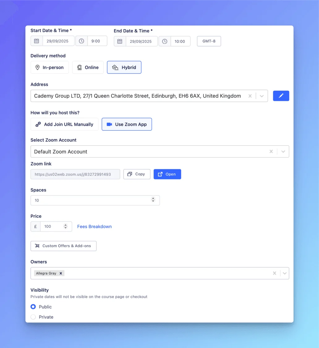 Improved Date Editor