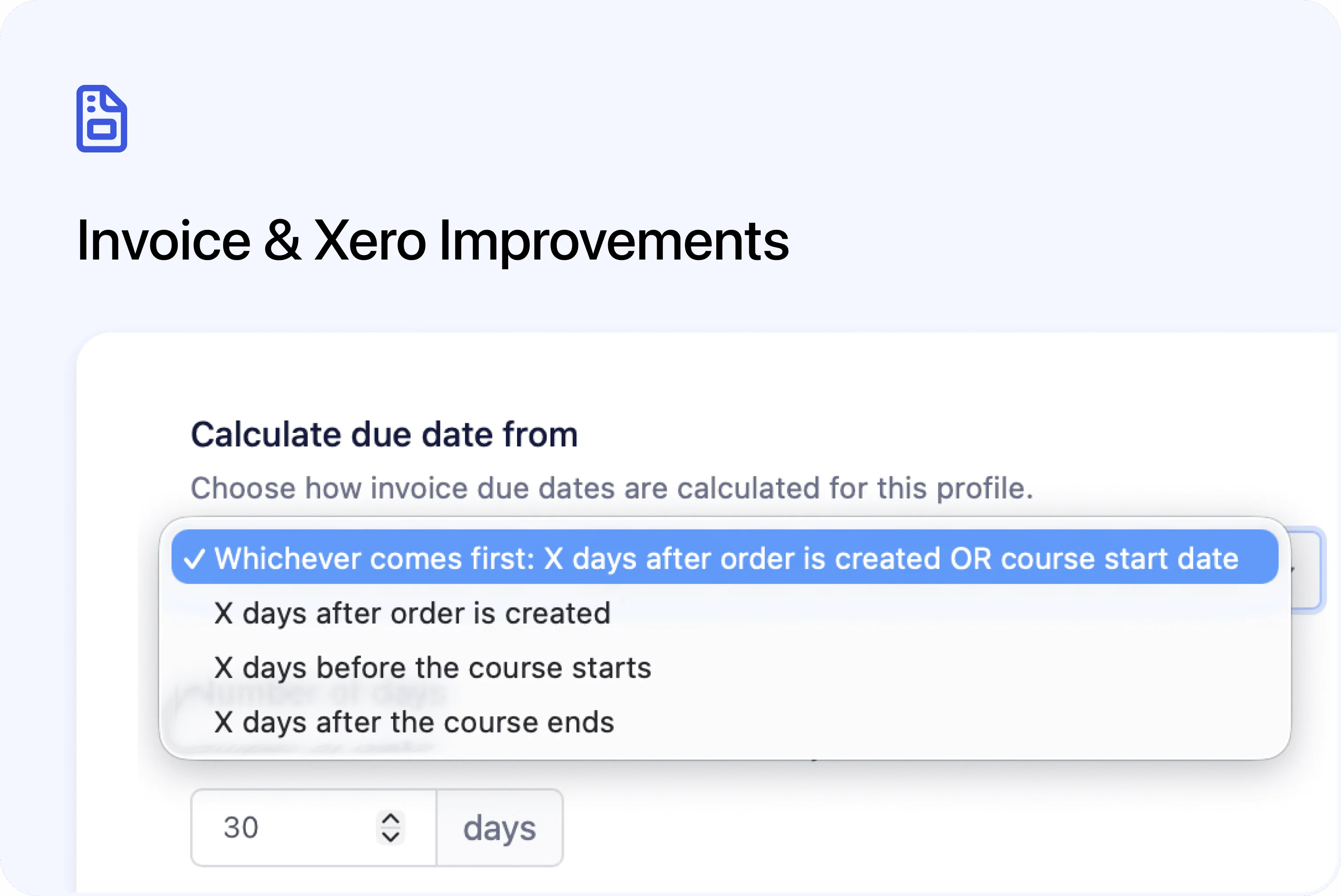 🔄 Invoice & Xero Improvements