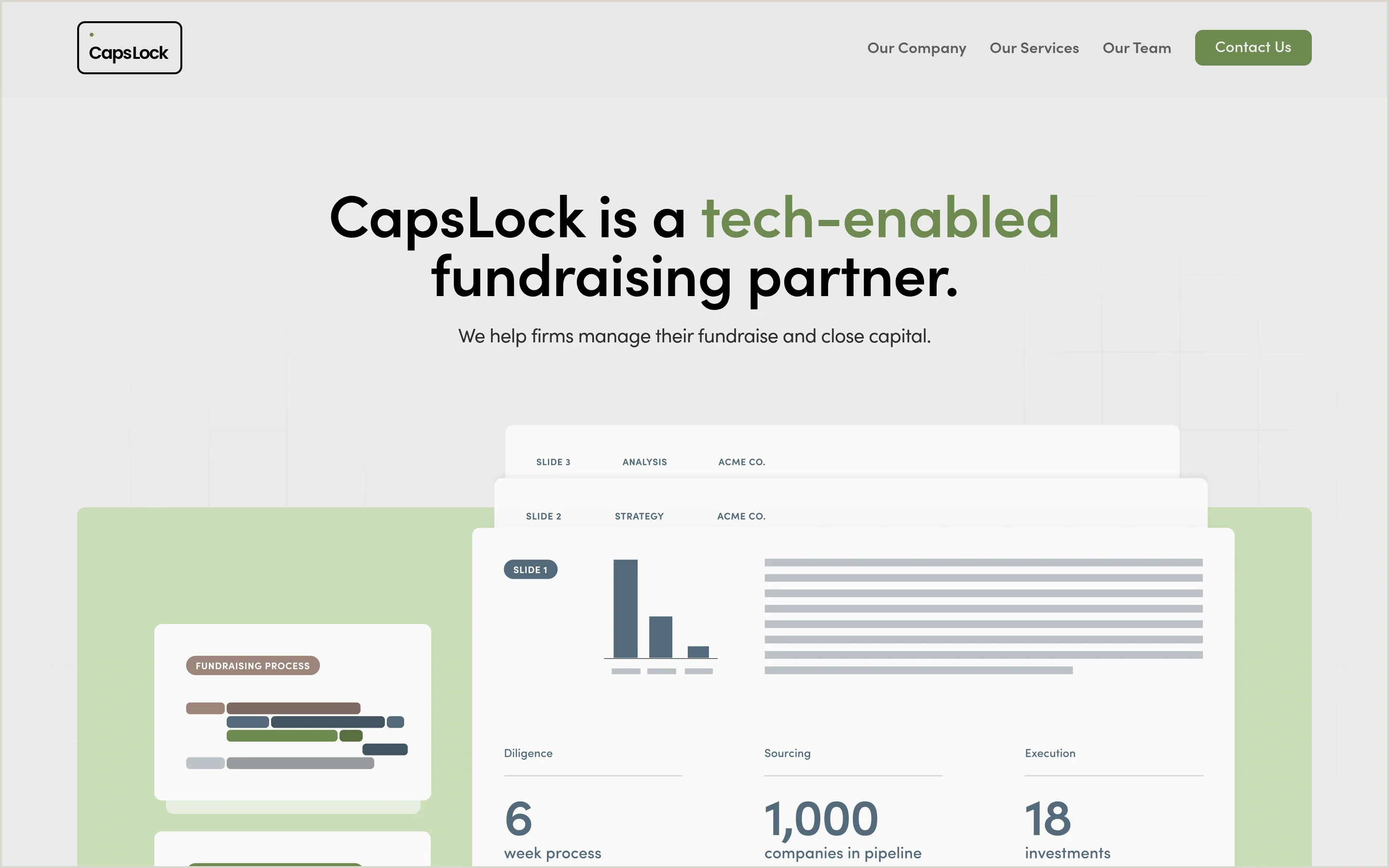 CapsLock homepage today