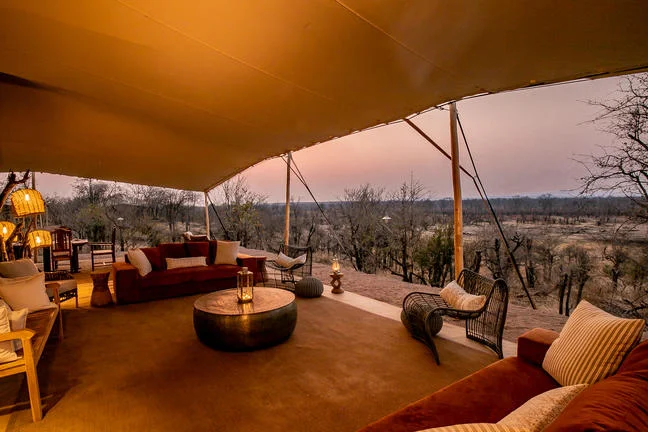 Main entertainment area at Camp Chitubu
