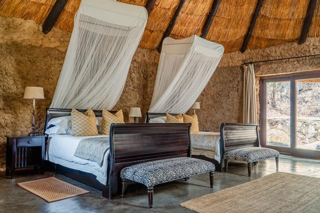 Guest room at Amalinda Lodge