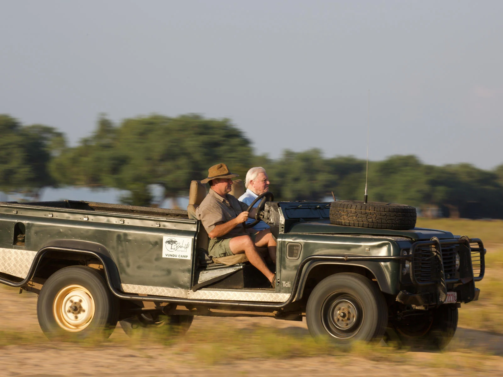 Zambezi River view from Vundu Camp in Mana Pools