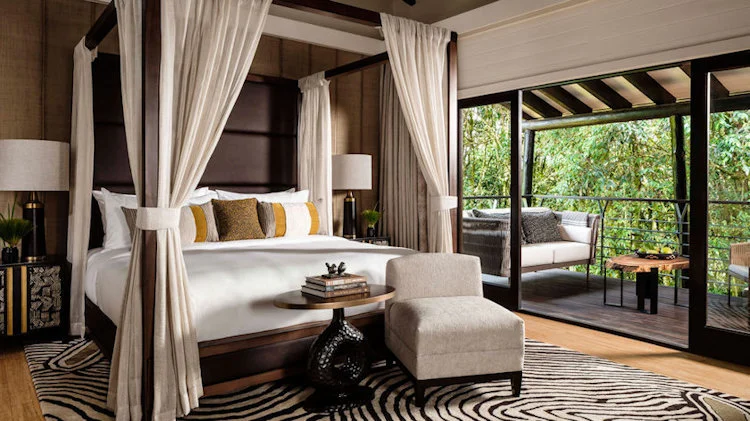 Guest suite at One&Only Gorilla's Nest