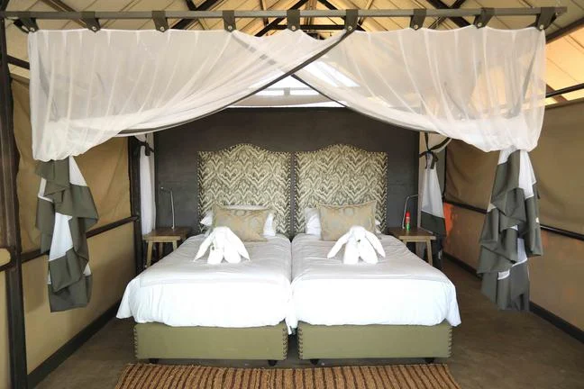 Guest tent at Kavinga Safari Camp
