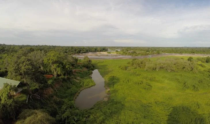 Waterhole view at Kavinga Safari Camp
