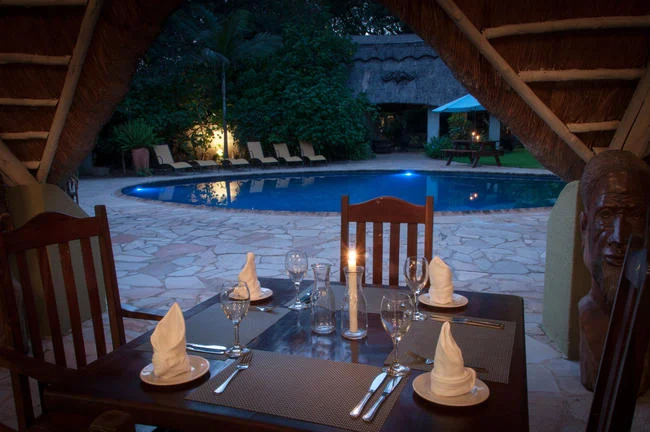 Dining area at Bayete Guest Lodge