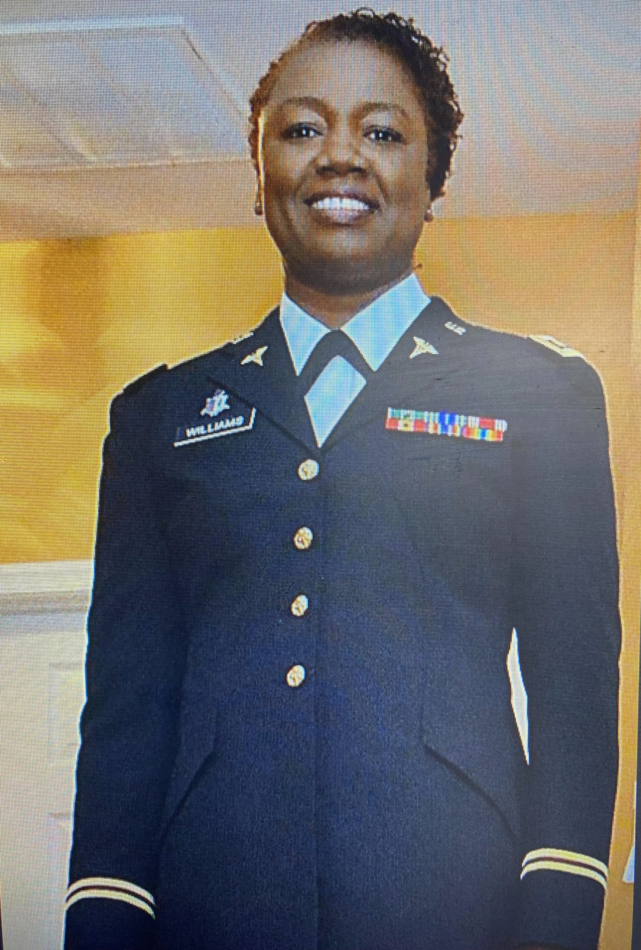 Dr. C.M. Williams in U.S. Army dress uniform