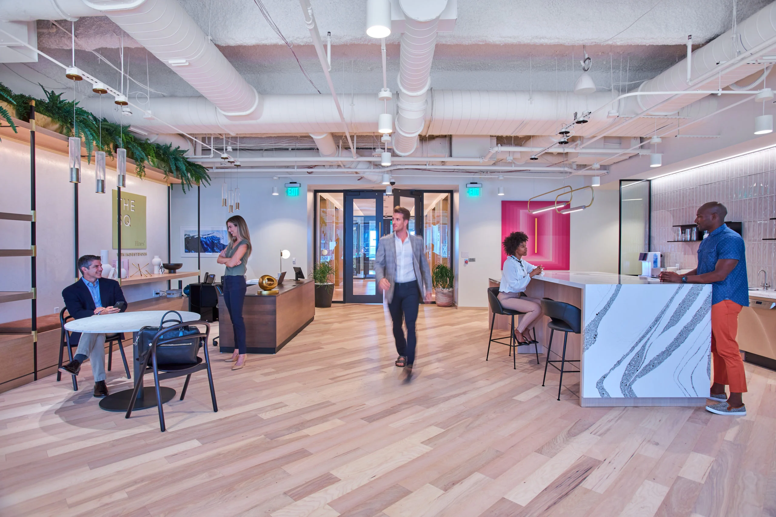 The Square at 717 Texas by Hines, powered by essensys
