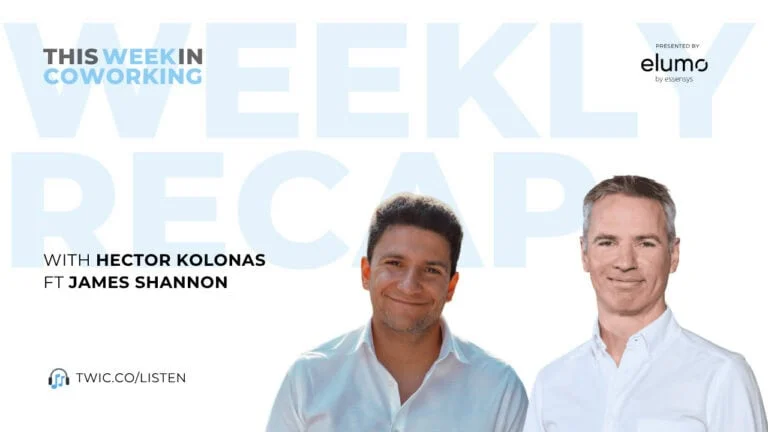 This Week in Coworking weekly recap featuring James Shannon