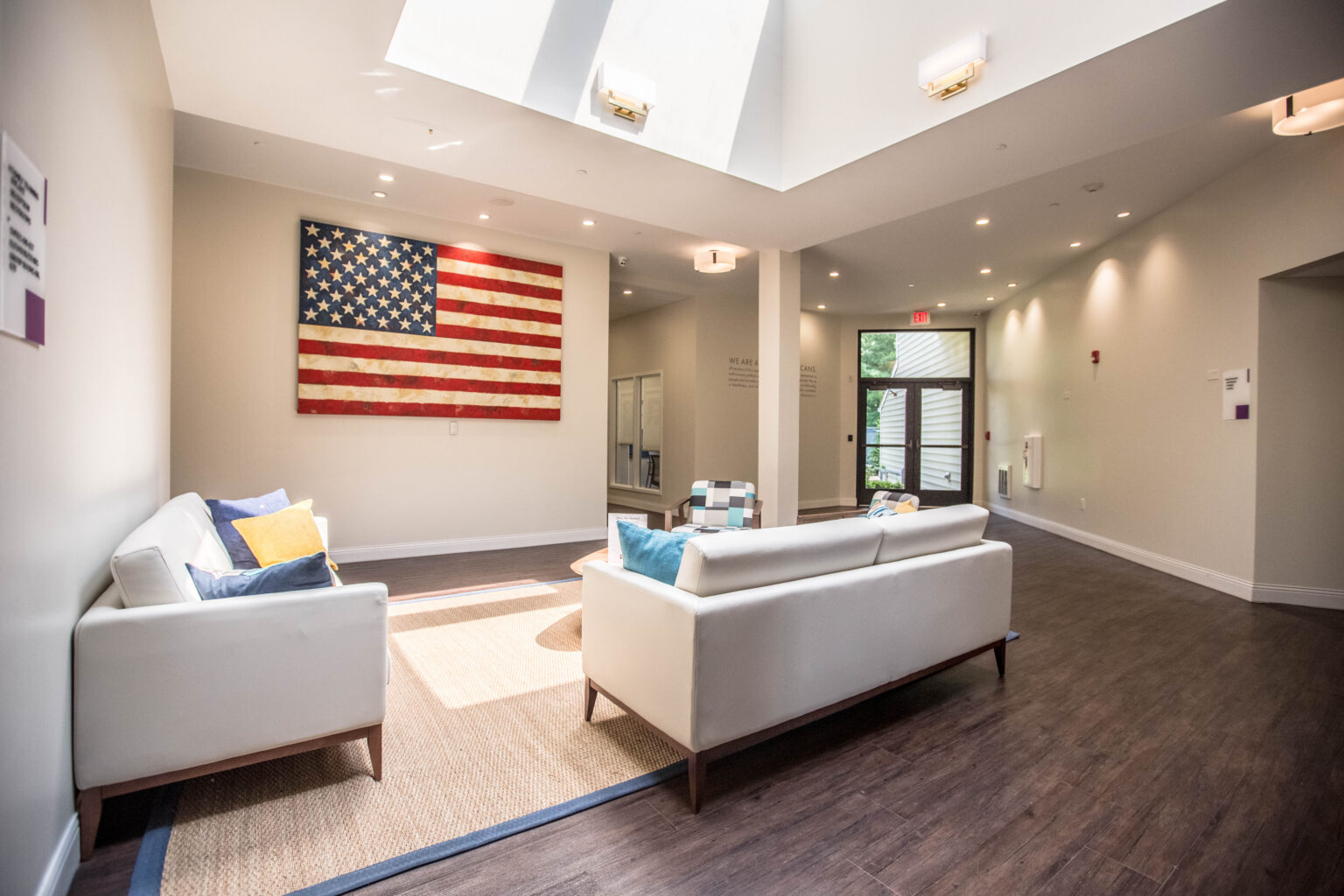 Comfortable community spaces