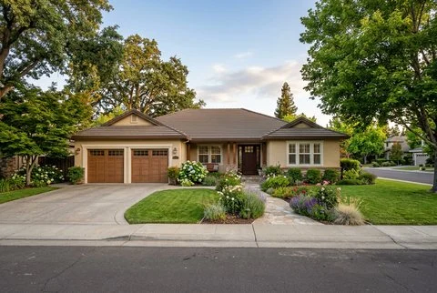 Single-story ranch home in Sacramento