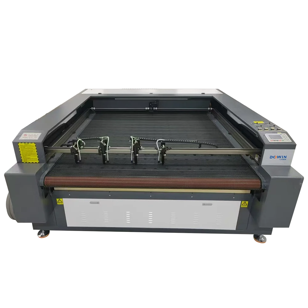 DW-1812 Four-Head fabric laser cutting machine