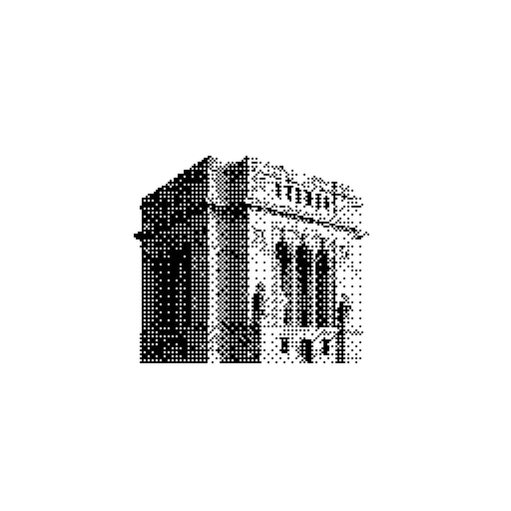 Classical engraving of a stone archive of records, illustrating calling the request layer beneath a portal instead of its browser UI