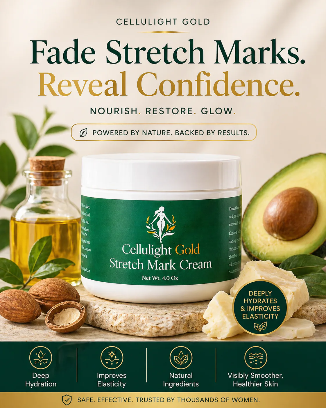 Stretch Mark Repair Cream